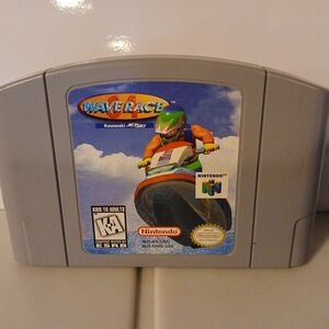 Nintendo Wave Race 64 Gray Cartridge Authentic